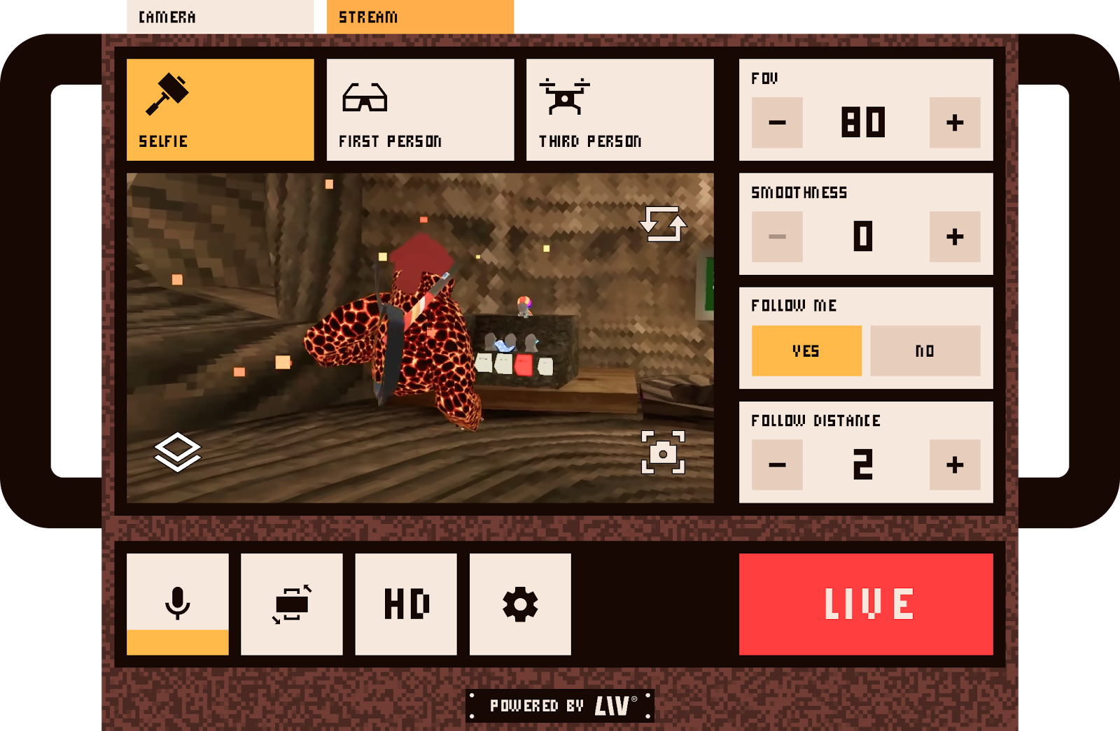 Start streaming from Gorilla Tag